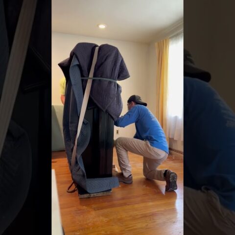 How do you move a 500-pound grand piano with just 2 people ?